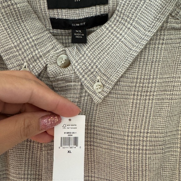Banana Republic flannel shirt - Picture 3 of 4